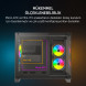 James Donkey Stark S700 3xARGB Temperli Cam 650W 80+ Bronze mATX Siyah Gaming (Oyuncu) Kasa