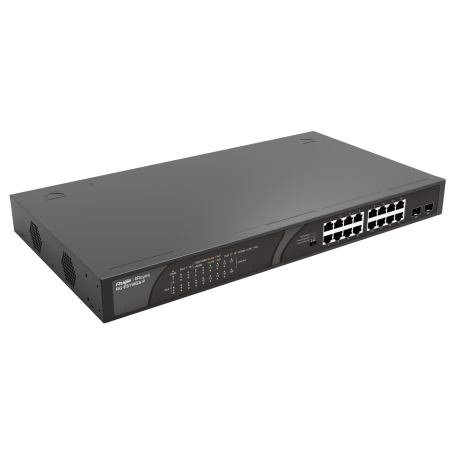 RUİJİE-REYEE RG-ES118GS-P 16XGE 2XGE F.GİGABİT 247W POE SWİTCH